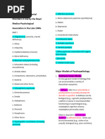 Classifications of Mental