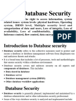 Unit 9. Database Security