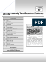 Thermal Expansion, Thermometry and Calorimetry - Theory