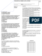 7º Ano Avaliação Capacidade Motora e Futisal 7º Ano