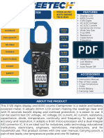 Beetech B-6040 1000a Ac & DC TRMS Clampmeter