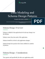 17 DataModelingAndSchemaDesignPatterns (Edited)