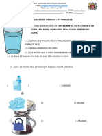 Avaliação Final de Ciências