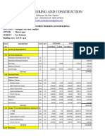 Detailed Estimates Gym