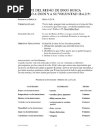 La Gente Del Reino de Dios Busca Primero A Dios y A Su Voluntad