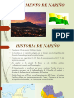 DEPARTAMENTO DE NARIÑO Diapositiovas