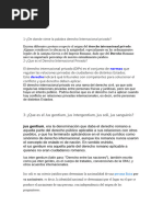 1-¿De Donde Viene La Palabra Derecho Internacional Privado?