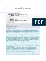 Autocalificable 1 Normas y Control de Calidad