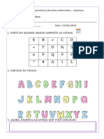 Avaliacao Diagnostica Adaptada