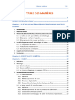 Table Des Matieres