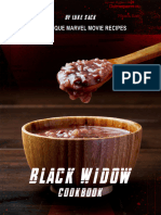 Black Widow Cookbook The Unique Marvel Mo - Luke Sack