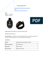 Outdoor Radiation Meter - Celine Clarissa Loren - 13 Dec