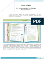 Funciones. Trascendentes. Dominio de Trigonométricas - 0