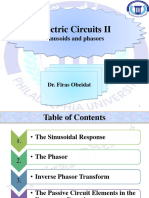 3 Sinusoids and Phasors