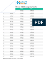 Rawalpindi Ramadan Calendar 2022 Hamariweb