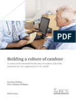 Building A Culture of Candour