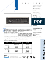 Q Amp Mxa Mx2000a Specs