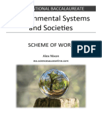 IB ESS Scheme of Work 1