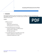 Accessing HPS Devices From FPGA