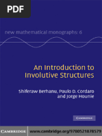 Introduction To Involutive Structures