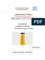 Formulation D'un Jus D'orange