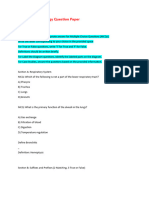 Mock Test - Medical Terminology