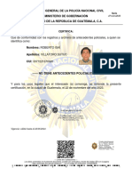 Antecedente Policial