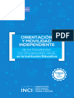 Cartilla Orientación y Movilidad Educación