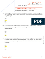 Guía Nº8 Anual SM Guía (HLM) - PESADAS Y BALANZAS