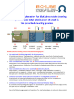 BioKube Patent Treatment Process With Smell Elimination