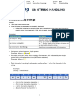 String Handling MR Long Summary