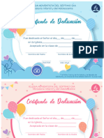 Certificados 2021