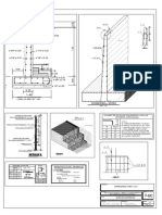 Plano de Muro de Contención - Escalera - Detlles