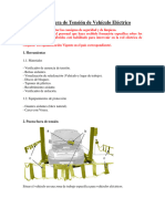 Puesta Fuera y en Tension de Vehiculo Electrico Peugeot y Citroen