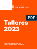 Talleres 2023 Casadelacultura