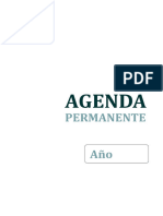 Agenda A5 Permanente o Perpetua Completa