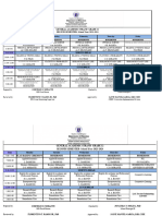 Schedule GAS 2nd Sem 2023