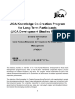 JICA 2 Years Master - PHD