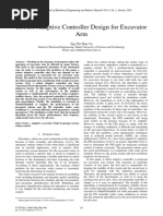 Robust Adaptive Controller Design For Excavator Arm: Nga Thi-Thuy Vu