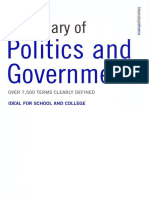 Colin Dictionary of Politics and Governm