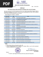 14 - FAT Schedule - Winter Semester 23-24-Except Law Programs