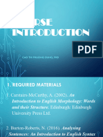 Course Introduction