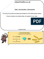 Exchange Rates Non Calculator Demonstration