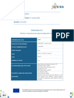 Definition of Operational Transnational Collaboration Model