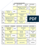 Trial Exam Timetable Students March 2024 ELF