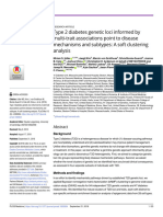 Los Loci Genéticos de La Diabetes Tipo 2