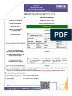 Certificate With Annexure