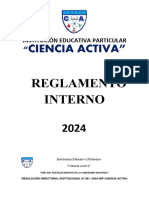 Reglamento Interno 2024