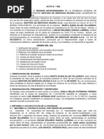 Acta #002 Cesion de Acciones