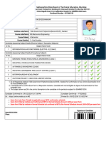 6th Sem Exam Form